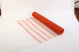 Clôture de sécurité routière orange antirouille